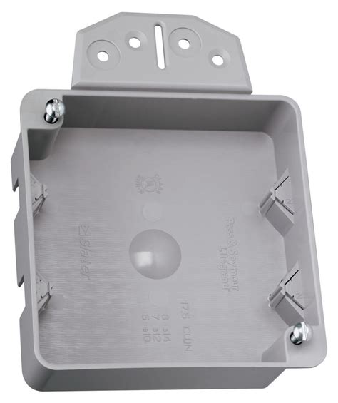 4-gang electrical box|shallow 4x4 electrical box.